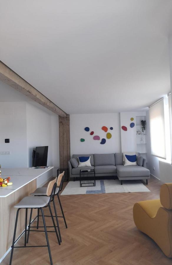 Alojamiento Moderno Y Sofisticado Con Vistas A La Ciudad Bilbao Zewnętrze zdjęcie
